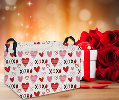 DDBASKET XO heart book organizer keeping bedtime reads neatly arranged.