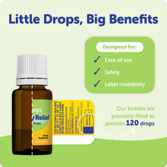 Ddrops Baby Tummy Relief one-drop use shows easy application