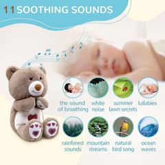 DEARBABY plush sleep toy with safe design for tiny hands
