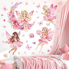Decalmile butterfly wall stickers brighten a children's space
