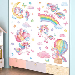 Decalmile clouds wall decal for baby nursery brings soothing sky accents.