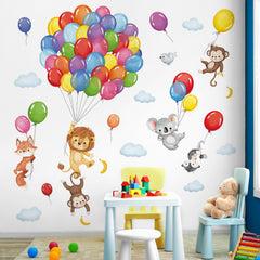 Decalmile koala balloon wall decal brings gentle charm to nurseries.