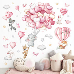 DecalMile forest animals fox wall sticker adds whimsical decor to playroom