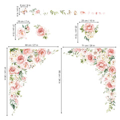 Decalmile living room wall art kit enables easy DIY layout and customization