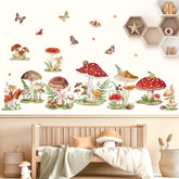 decalmile mushroom wall decal bright nursery decor that sparks imaginative play