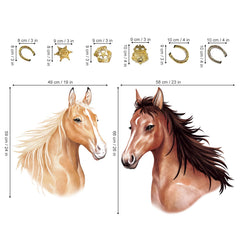 DecalMile wall stickers two sheets 30x90cm deliver easy DIY room transformation.