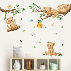 Decalmile woodland-branch wall sticker brings nature-inspired ambiance to playrooms