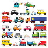 DECOWALL DS4-8004 transport train image sparks imaginative play and learning.