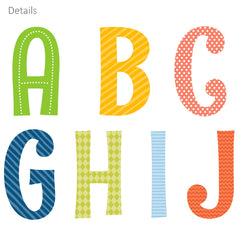 DECOWALL DS8-1701A alphabet letters boost playful learning in nurseries