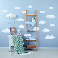 DECOWALL DS9-1702 clouds bedroom decor for kid-friendly walls.