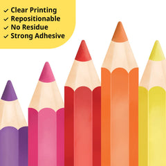 DECOWALL SG2-2417 easy-peel decals simplify decorating without mess.