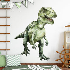 Decvictor large dinosaur wall decals overall view boosts playful room decor for kids.