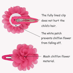 DED hair bows use chiffon, grosgrain, metal for pretty, durable clips