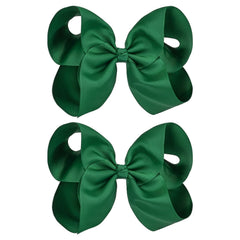 DEEKA big bow hunter green on clip adds color to daily outfits