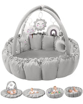 Deekuiwi 5-in-1 baby gym main shot shows versatile play space