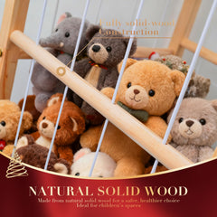 deepredcoast stuffed animal storage dimensions 157x157x571 inches for big plushes