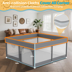 Deeteck playpen assembly steps indicate tool-free setup