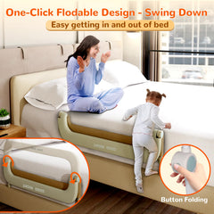 Deeteck bed guard rail mesh fabric shows breathable design for comfortable nights