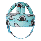 DEEZOMO Baby Head Protector shows quick strap adjustment for a secure, comfortable fit.