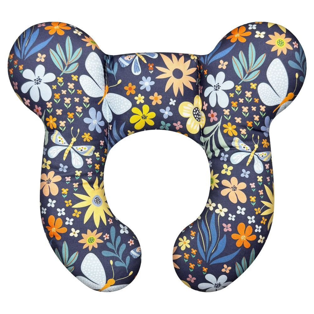 DEEZOMO baby neck pillow soft cover supports comfortable travel for toddlers.