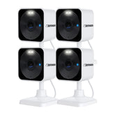 Defender GO 2K AI camera front-view; seamless home security with dual-band WiFi.
