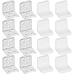 Deftomo 8-pack wall anchors package shows anti-tip safety for homes with kids