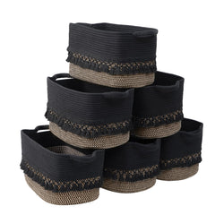 Degeyoyo 6-pack storage basket folded for shipping, ready to shape