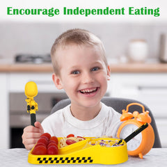 Deinyi BPA-free toddler utensils provide safe daily dining.