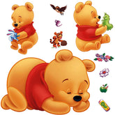 DEKOSH Winnie the Pooh wall decal large sticker brightens a nursery corner