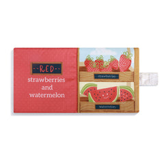 DEMDACO Farmers Market Bright Colors inside pages encourage visual tracking and early literacy.