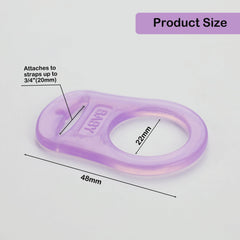 Demearly packaging image highlights compact design for diaper bag storage.