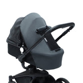 Densleonis Sun Shade for stroller in compact fold for easy travel.