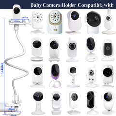 Derebir clamp-on crib mount enables secure attachment with no crib damage.