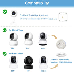 Derebir baby monitor floor stand adjustment enables precise camera angle without tools.