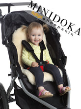Desert Breeze Stroller Liner soft texture for cozy, baby-friendly seating.