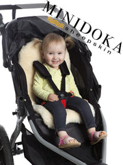 Desert Breeze Stroller Liner soft texture for cozy, baby-friendly seating.