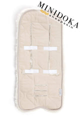 Desert Breeze Stroller Liner universal fit demonstrates versatile use across strollers.