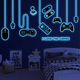DESERT CAMEL game wall decals glow at night for dramatic gaming ambiance.
