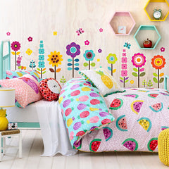 DesignStickers flower wall decal 04 brings cheerful garden accents to nurseries.