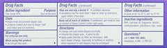 Desitin 40% zinc oxide diaper rash cream in a squeeze tube.