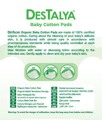 DESTALYA disposable cleansing wipes illustrating quick dirt removal for busy parents