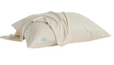 Dheeraj Beddings toddler pillow case ivory 14x20 pack 2 for cozy travel comfort