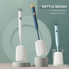 DI QIU REN Bottle Soft Brush porous sponge with strong water absorption for cups.
