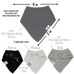 Diaper Squad hypoallergenic materials protect sensitive baby skin during drool and spills.