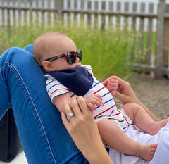 Diaper Squad 3-stage snaps adjust as baby grows from 2 to 36 months.