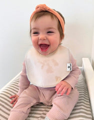Diaper Squad bibs adjustable-3-stage-snaps fit 2-36 months grow with baby