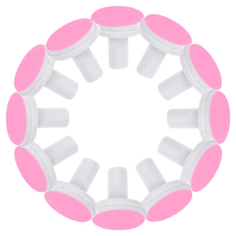 Didiseaon replacement pads closeup on a pink nail trimmer head for safe baby care