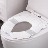 DIJIAMEIYA portable potty seat folded in compact travel bag for easy transport.