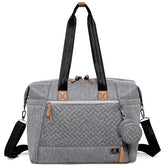 Dikaslon diaper bag tote front pocket keeps keys and essentials within quick reach