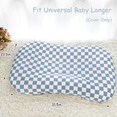 DILIMI removable slipcover demonstrates secure envelope closure for snag-free changes.